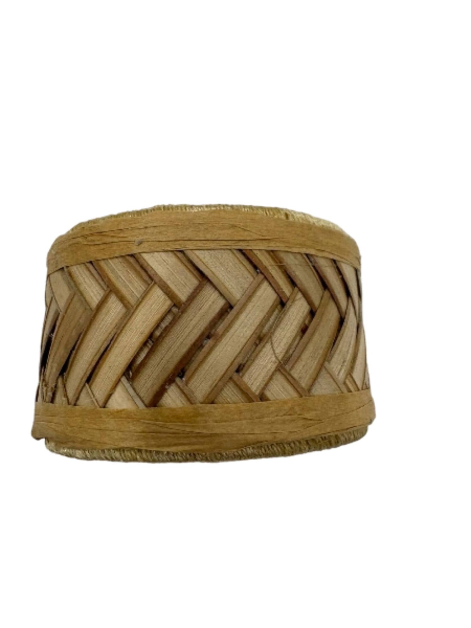 2" Natural Round Wood Napkin Ring by Ashland®